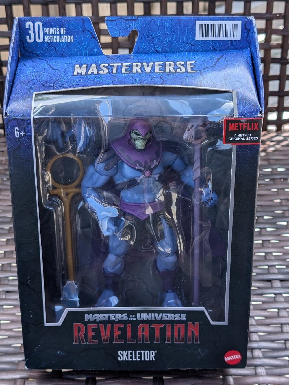 Masters of the Universe Revelation Skeletor Action Figure, 2021